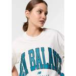 T-Shirt von New Balance, in der Farbe Grau, andere Perspektive, Vorschaubild