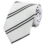 Krawatte von Fabio Farini, in der Farbe Schwarz, aus Polyester, andere Perspektive, Vorschaubild