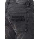 Slim Fit Jeans von alexander mcqueen, in der Farbe Schwarz, andere Perspektive, Vorschaubild
