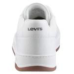 Schnurschuh von Levi's®, in der Farbe Weiss, aus Kunststoff, andere Perspektive, Vorschaubild