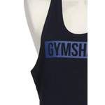 T-Shirt von Gymshark, in der Farbe Blau, aus Baumwolle, andere Perspektive, Vorschaubild