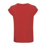 T-Shirt von Saint Tropez, in der Farbe Rot, andere Perspektive, Vorschaubild