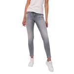 Slim Fit Jeans von Monopol Textilhandels GmbH, in der Farbe Grau, aus Polyester, andere Perspektive, Vorschaubild