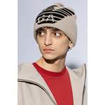 Beanie von Emporio Armani, in der Farbe Beige, andere Perspektive, Vorschaubild