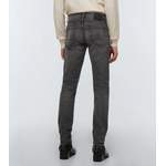 Slim Fit Jeans von Tom Ford, in der Farbe Schwarz, aus Baumwollstoff, andere Perspektive, Vorschaubild