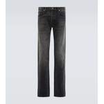 Slim Fit Jeans von Tom Ford, in der Farbe Schwarz, aus Baumwollstoff, Vorschaubild