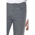 Slim Fit Jeans von Meyer Hosen, in der Farbe Grau, andere Perspektive, Vorschaubild