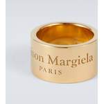 Sneaker von Maison Margiela, in der Farbe Gold, aus Leder, andere Perspektive, Vorschaubild