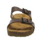 Sandale von Haflinger, in der Farbe Braun, aus Leder, andere Perspektive, Vorschaubild