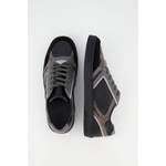 Sneaker von Fendi, in der Farbe Schwarz, aus Textil, andere Perspektive, Vorschaubild