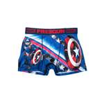 Boxershorts von Captain America, Mehrfarbig, aus Polyester, andere Perspektive, Vorschaubild