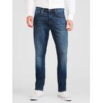Slim Fit Jeans von 7 For All Mankind, in der Farbe Blau, aus Baumwolle, andere Perspektive, Vorschaubild