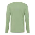 Langarm Shirt von mustang, in der Farbe Grün, aus Baumwolle, andere Perspektive, Vorschaubild