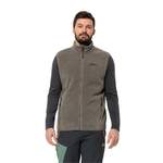 Fleeceweste von Jack Wolfskin, in der Farbe Braun, aus Polyester, andere Perspektive, Vorschaubild