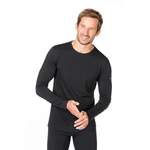 Langarm Shirt von Super.Natural, in der Farbe Schwarz, aus Polyester, andere Perspektive, Vorschaubild