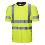 T-Shirt von Helly Hansen workwear, in der Farbe Gelb, andere Perspektive, Vorschaubild