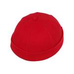 Herren-Mütze von Lipodo, in der Farbe Rot, aus Baumwolle, andere Perspektive, Vorschaubild
