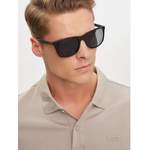 Herren-Sonnenbrille von Armani Exchange, in der Farbe Schwarz, aus Glänzend, andere Perspektive, Vorschaubild