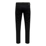 Slim Fit Jeans von Only & Sons, in der Farbe Schwarz, aus Polyester, andere Perspektive, Vorschaubild