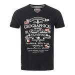 T-Shirt von geographical norway, in der Farbe Schwarz, andere Perspektive, Vorschaubild