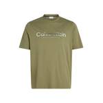 T-Shirt von Calvin Klein Big&Tall, in der Farbe Grün, andere Perspektive, Vorschaubild