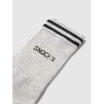 Socke von Snocks, in der Farbe Grau, aus Polyester, andere Perspektive, Vorschaubild