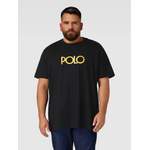 T-Shirt von Polo RL Big & Tall, in der Farbe Schwarz, aus Baumwolle, andere Perspektive, Vorschaubild