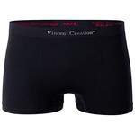 Boxershorts von Vincent Creation, in der Farbe Schwarz, aus Mikrofaser, andere Perspektive, Vorschaubild