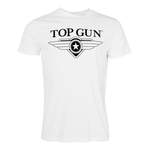 T-Shirt von Top Gun, in der Farbe Weiss, aus Baumwolle, Vorschaubild