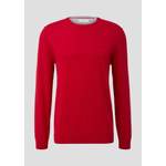 Herren-Pullover von s.Oliver, in der Farbe Rot, aus Baumwolle, Vorschaubild