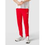 Herren-Sporthosen von Adidas, in der Farbe Rot, aus Polyester, andere Perspektive, Vorschaubild