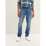 Straight Leg Jeans von Tom Tailor, in der Farbe Blau, aus Baumwolle, andere Perspektive, Vorschaubild