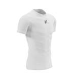 Laufshirt von Compressport, in der Farbe Weiss, aus Polyester, andere Perspektive, Vorschaubild