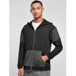 Sweatjacke von Urban Classics, in der Farbe Grau, aus Polyester, andere Perspektive, Vorschaubild