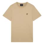 T-Shirt von Lyle & Scott, in der Farbe Beige, aus Baumwolle, Vorschaubild