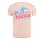 T-Shirt von Key Largo, in der Farbe Rosa, aus Baumwolle, andere Perspektive, Vorschaubild