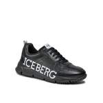 Sneakers von Iceberg, in der Farbe Schwarz, andere Perspektive, Vorschaubild