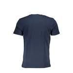 T-Shirt von LA MARTINA, in der Farbe Blau, aus Baumwolle, andere Perspektive, Vorschaubild