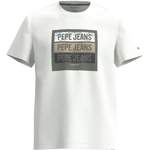 T-Shirt von Pepe Jeans, in der Farbe Weiss, andere Perspektive, Vorschaubild
