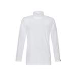 Langarm Shirt von Trigema, in der Farbe Weiss, aus Polyester, Vorschaubild