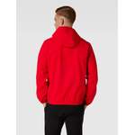 Windbreaker von MC2 Saint Barth, in der Farbe Rot, aus Polyester, andere Perspektive, Vorschaubild