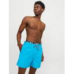 Badeshorts von jack & jones, in der Farbe Blau, andere Perspektive, Vorschaubild