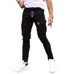 Herren-Jeans von Benk, in der Farbe Schwarz, aus Polyester, andere Perspektive, Vorschaubild