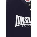 T-Shirt von LONSDALE LONDON, in der Farbe Blau, aus Baumwolle, andere Perspektive, Vorschaubild