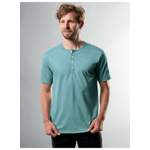 T-Shirt von Trigema, in der Farbe Grün, aus Polyester, andere Perspektive, Vorschaubild