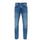 Slim Fit Jeans von s.Oliver, in der Farbe Blau, aus Baumwolle, andere Perspektive, Vorschaubild