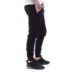 Herren-Sporthosen von REELL, in der Farbe Schwarz, aus Baumwolle, andere Perspektive, Vorschaubild