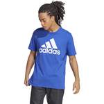 Funktionsshirt von Adidas, in der Farbe Blau, aus Baumwolle, andere Perspektive, Vorschaubild