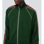 Trainingsjacke von Gucci, in der Farbe Grün, aus Polyester, andere Perspektive, Vorschaubild