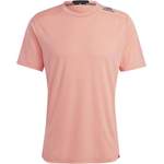 T-Shirt von adidas Sportswear, in der Farbe Rosa, aus Polyester, andere Perspektive, Vorschaubild
